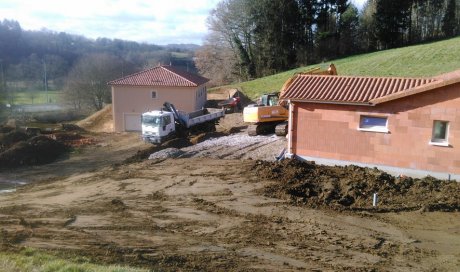 Agencement de terrain de maison à Limoges